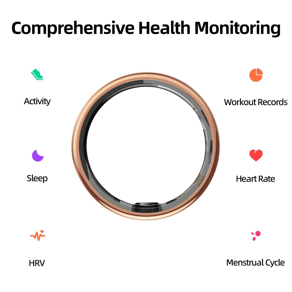 TIAZUUX compact charging case open beside ring highlighting portable multi-charge convenience