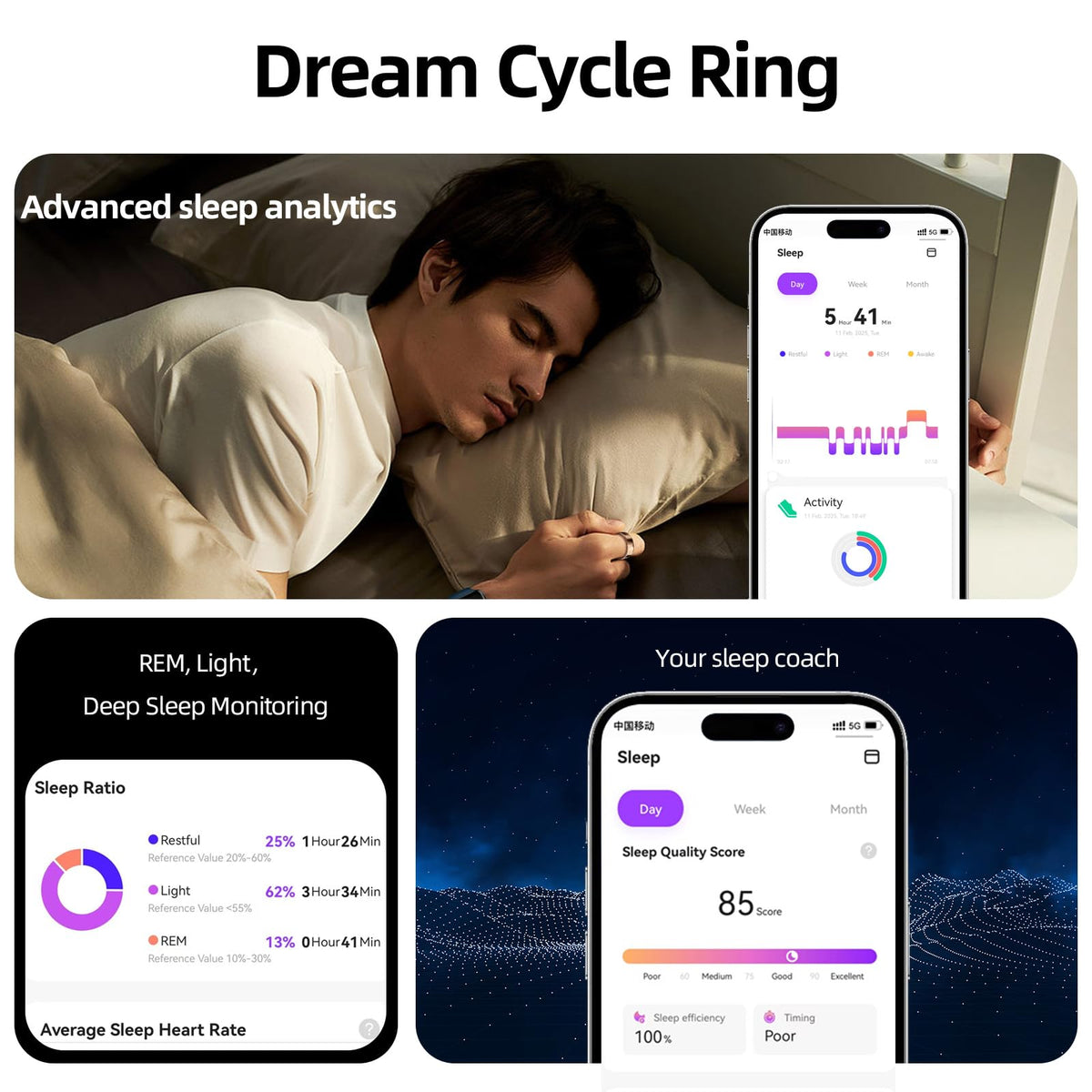 TIAZUUX ring on finger with scale comparison to show lightweight, everyday wearability