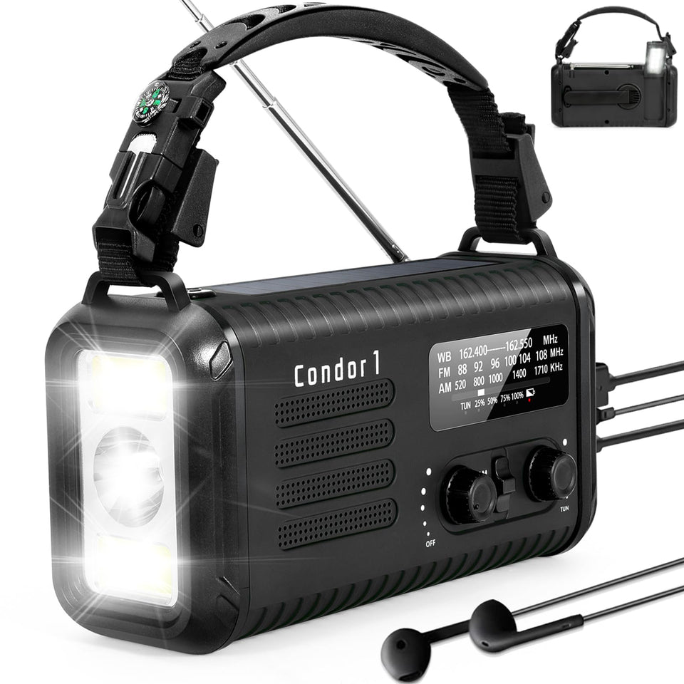 Tiemahun Condor 1 front view for reliable weather alerts