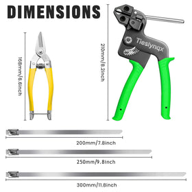 TiesLynqx tool close-up of ratchet mechanism for smooth tensioning