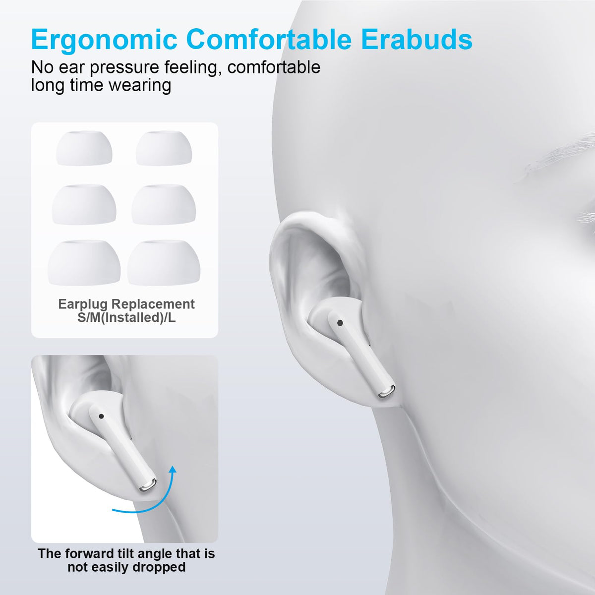 Tiloqua earbuds in use for meetings and study on the move