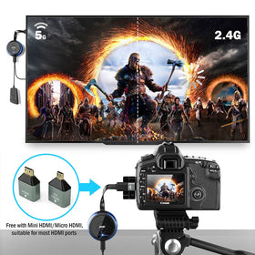 TIMBOOTECH mirroring with Miracast, AirPlay, DLNA support.