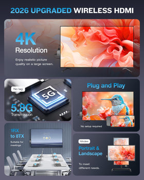 TIMBOOTECH receiver acting as a standalone wireless display dongle