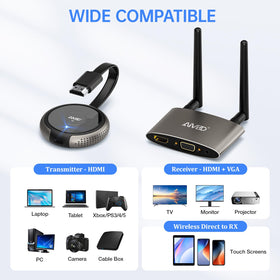 TIMBOOTECH low-latency connection for smooth video and audio.