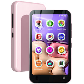 TIMMKOO 80GB kids MP3 player with ample storage for offline music and learning.