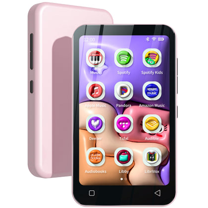 TIMMKOO 80GB kids MP3 player with ample storage for offline music and learning.