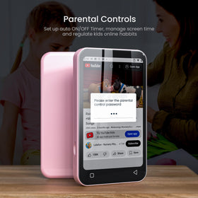 TIMMKOO kids MP3 player with Bluetooth for easy wireless listening.