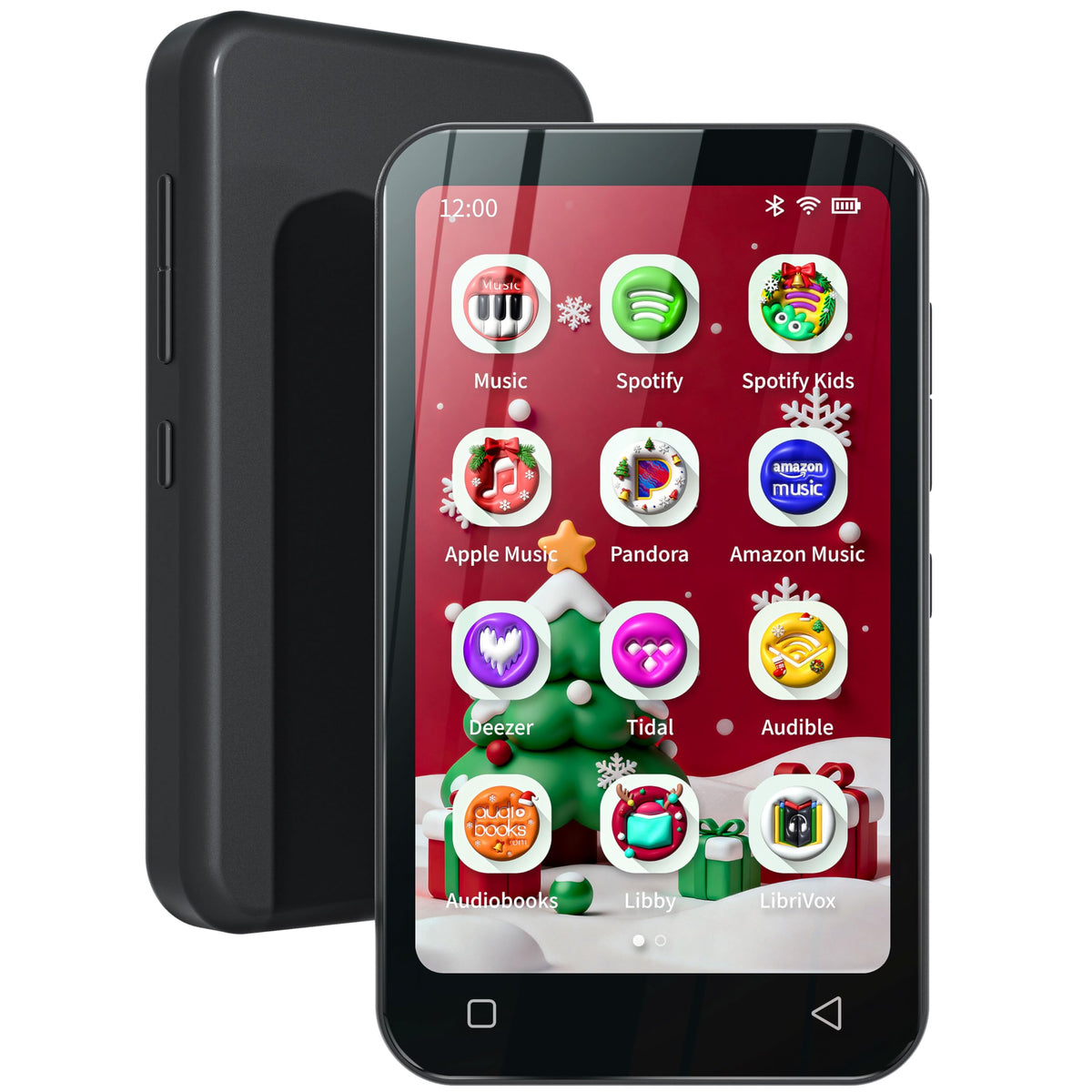 TIMMKOO Kids MP3 Player with Bluetooth for wireless listening