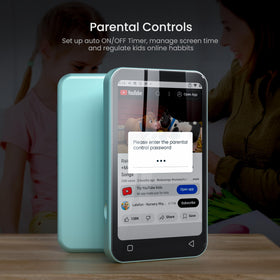 TIMMKOO parental controls teal: easy limits to manage screen time and app access.