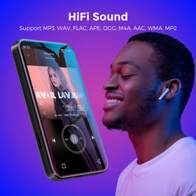 TIMMKOO Q5 back panel with speaker demonstrating clear sound without headphones