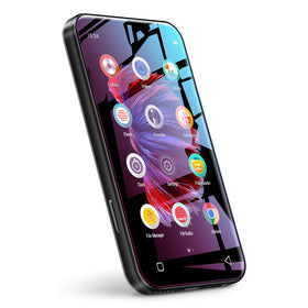 TIMMKOO Q5 front view showing touchscreen and compact design for portability