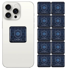 Timpa Innovation front packaging showing ten protection stickers and branding benefit of multi-device coverage