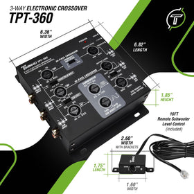 Timpano TPT-360 gold plated RCA connectors minimize signal loss