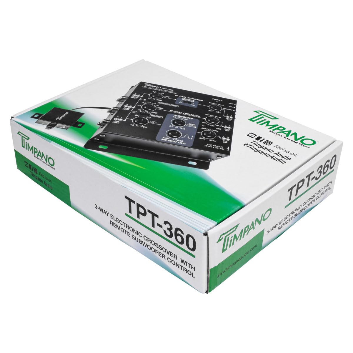 Timpano TPT-360 six channel input output for flexible setup