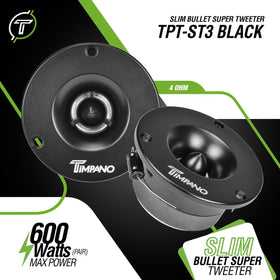 Timpano TPT-ST3 side profile shows slim depth for tight installations
