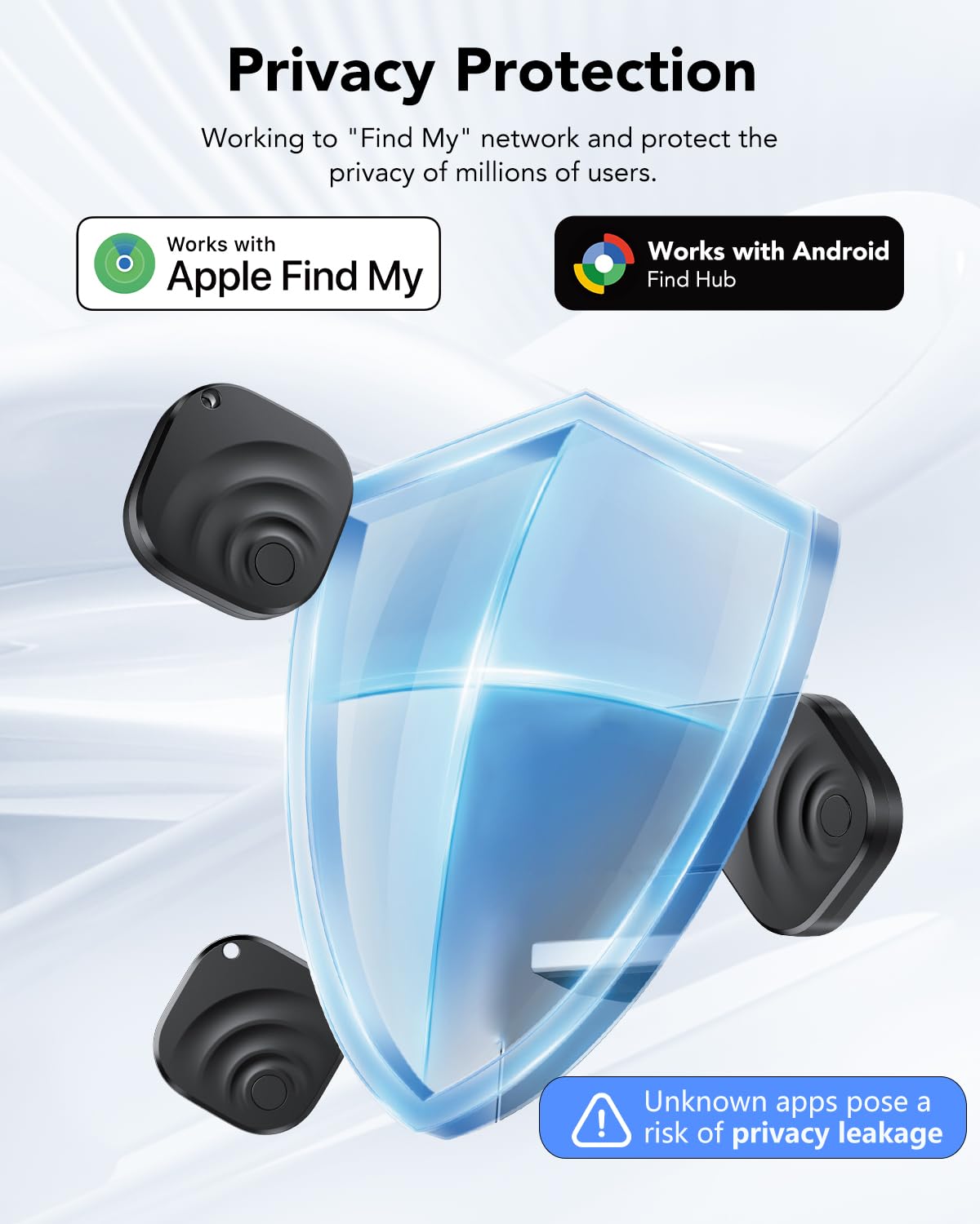TIMU tracker on keyring demonstrates easy attachment for everyday keys.