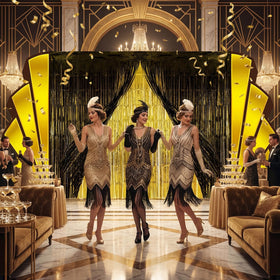 Tingjoo adhesive tape keeps backdrops secure during setup.