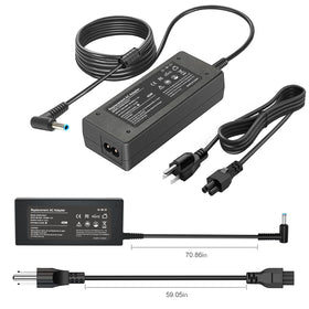Tinkon adapter with detachable AC power cable ready to plug in for fast setup and portability