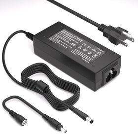 Tinkon Dell Inspiron charger front view showing compact, reliable power for daily use.