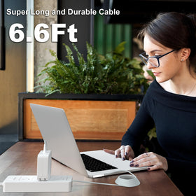 Tinkon MacBook Pro Charger packaging box signals ready-to-use product.