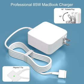 Replacement charger in use on a work desk