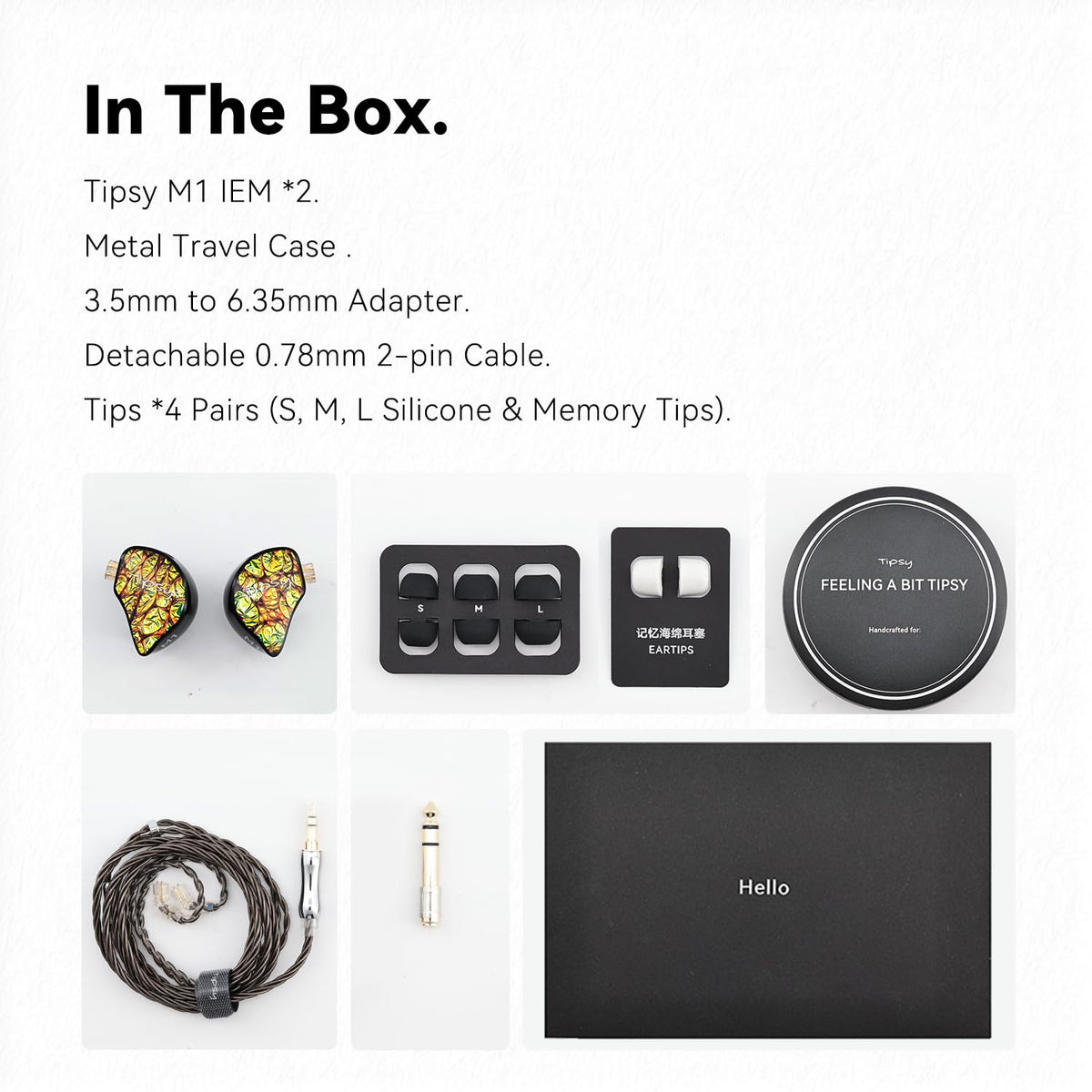 Tipsy M1 offers up to 36 dB noise isolation for commuting and focused practice.