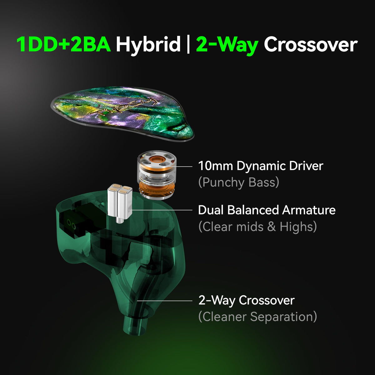 Tipsy M3 titanium bass driver delivers deep, impactful low end
