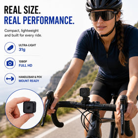 TIROL SUPPLIES attached to helmet showing secure fit for head-mounted perspective