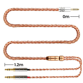 Tirstrup copper 16-core 4-4mm balanced cable for Ananda upgrade listening experience.