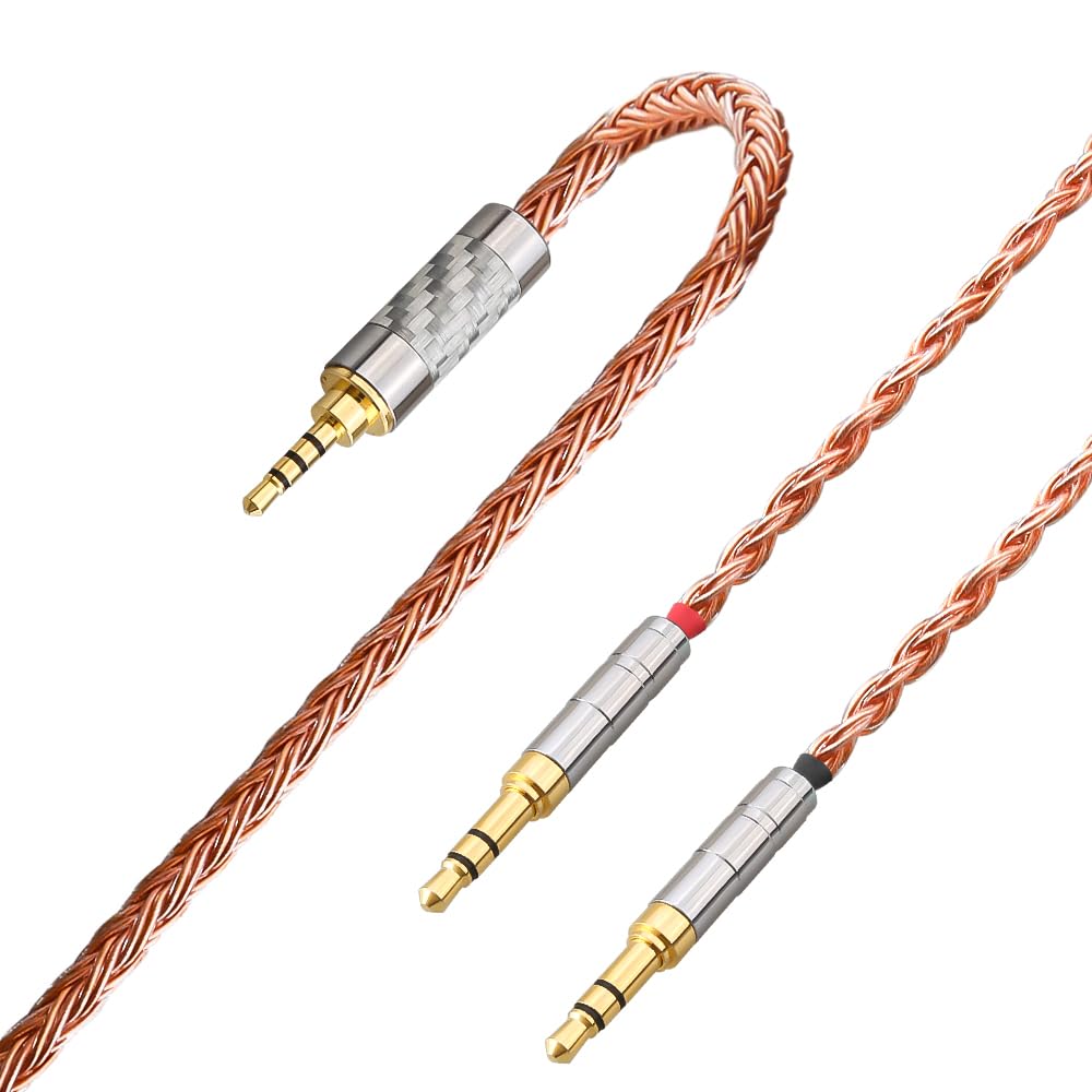 Tirstrup XIUSHAOT copper cable closeup highlighting high-purity OCC copper for clean signal