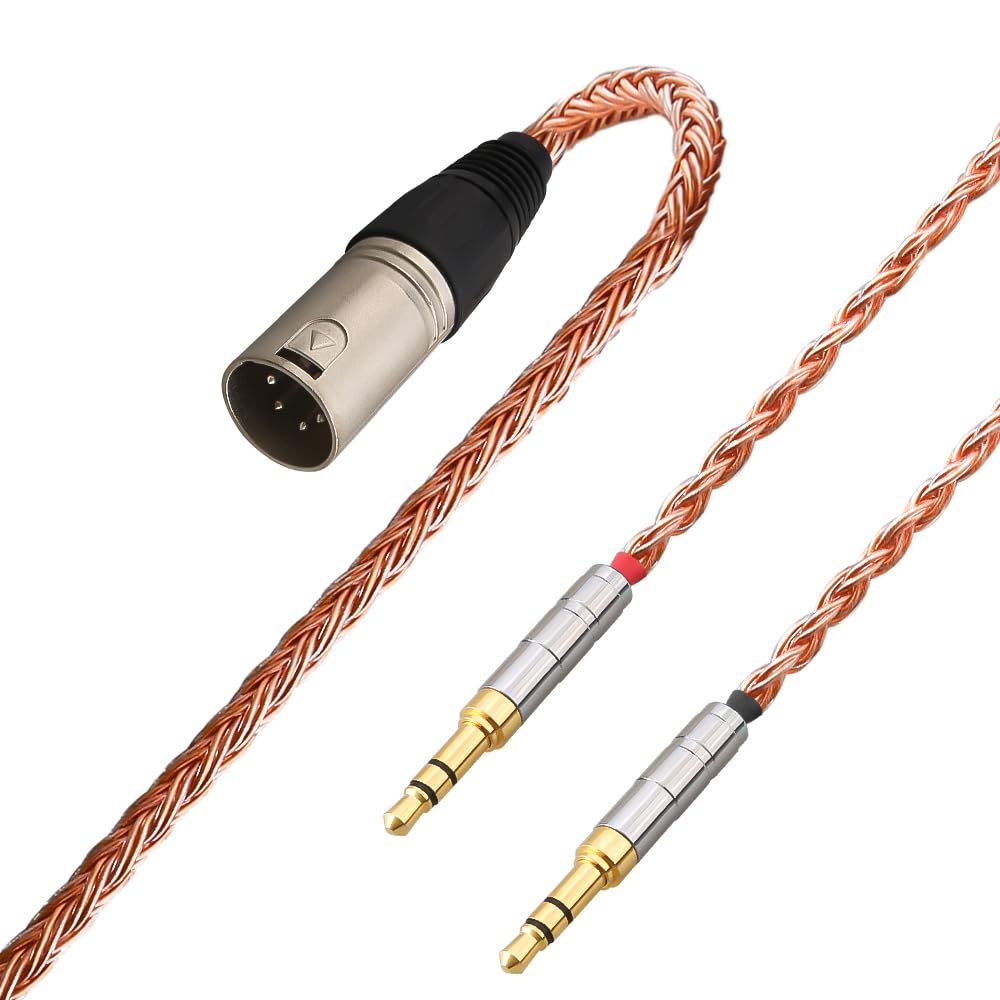 Tirstrup XIUSHAOT dual 3.5mm connector enables versatile headphone connections.
