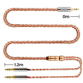 Tirstrup XIUSHAOT upgrade cable for Hifiman HE4XX connection delivers cleaner mids.