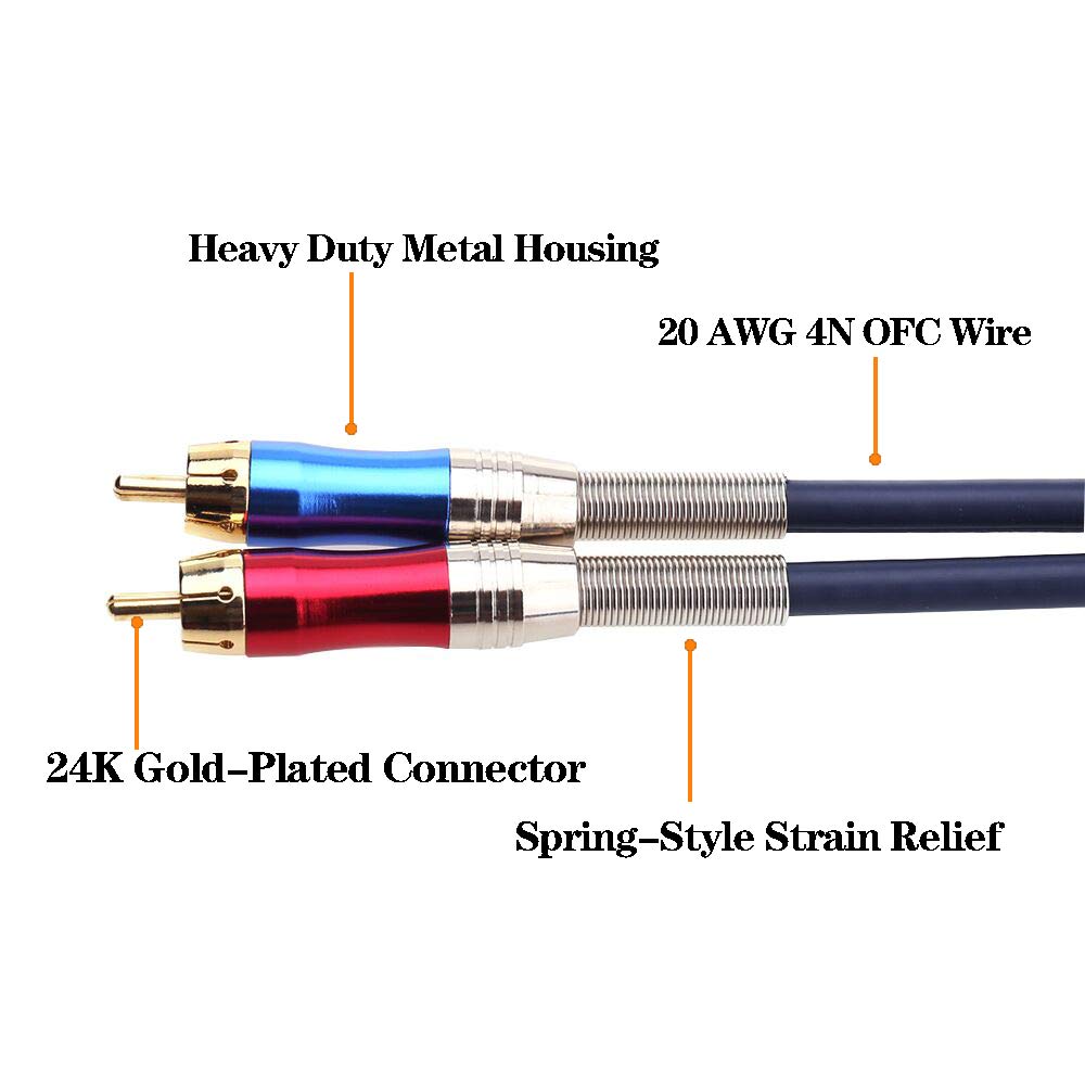 Tisino 20 AWG OFC wire delivers clear audio transmission
