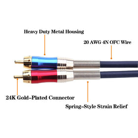 Tisino 20 AWG OFC wire delivers clear audio transmission
