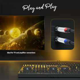 Tisino dual-cable run can be separated into two independent cables.