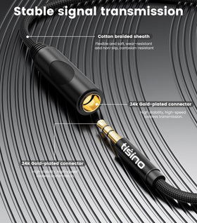 Tisino shielded design minimizes interference for stable audio in busy venues.