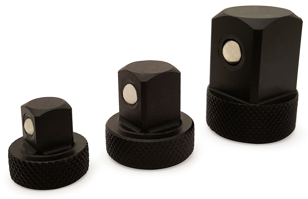 Titan 30936 front packaging showing three chrome-moly adapters for versatile use