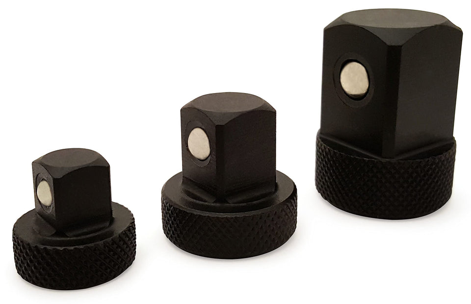 Titan 30936 front packaging showing three chrome-moly adapters for versatile use