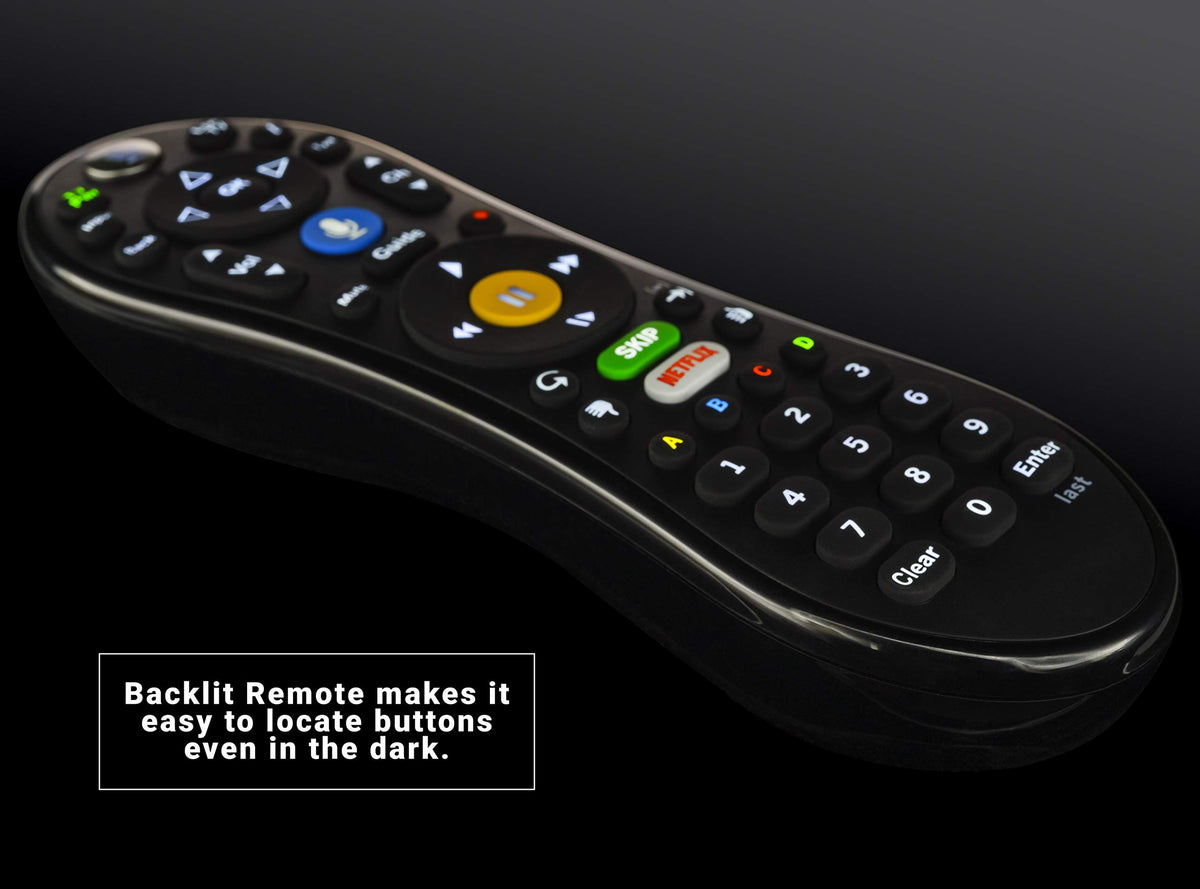TiVo LUX remote on living room table highlighting convenience and style