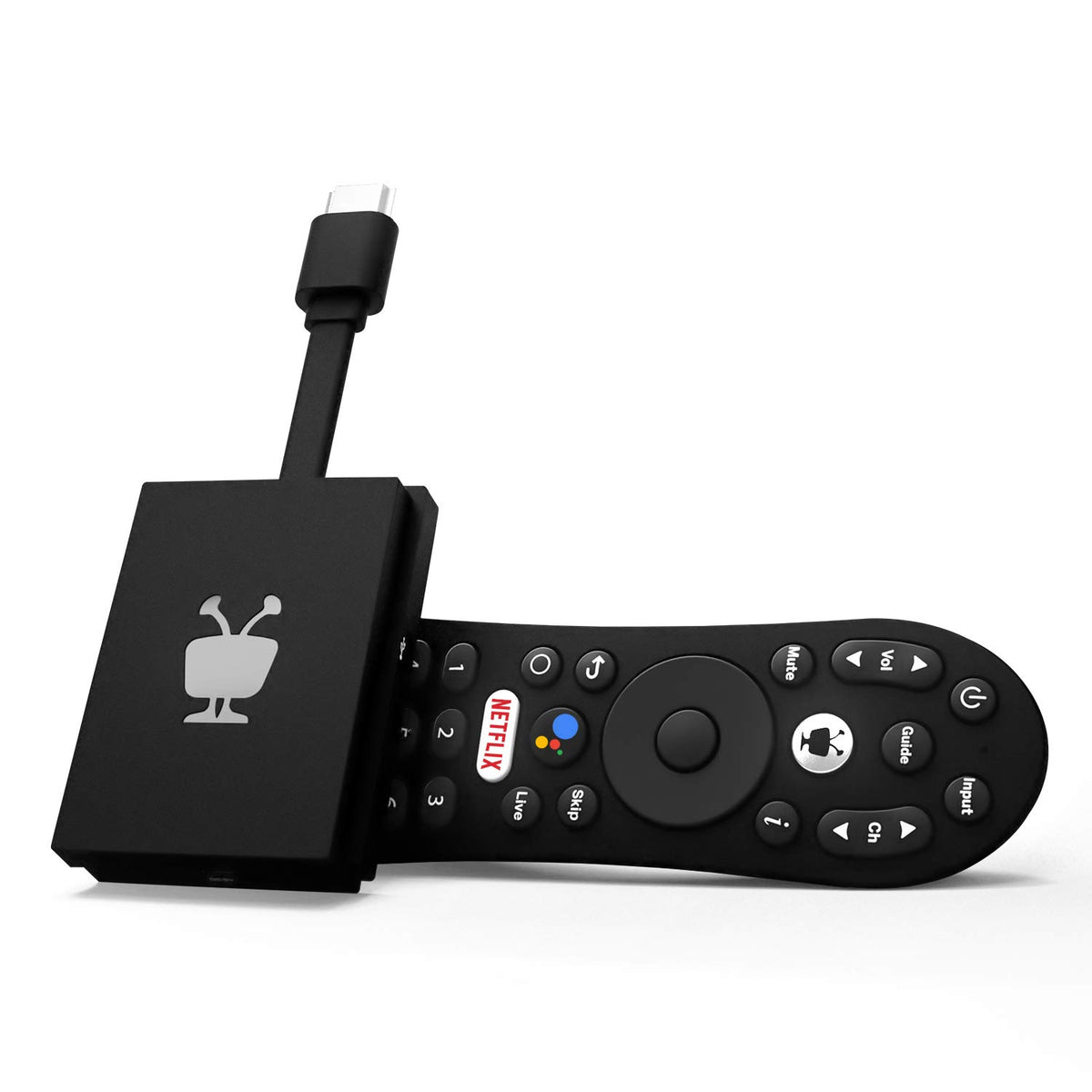 TiVo Stream 4K front view showing compact design and easy setup benefit