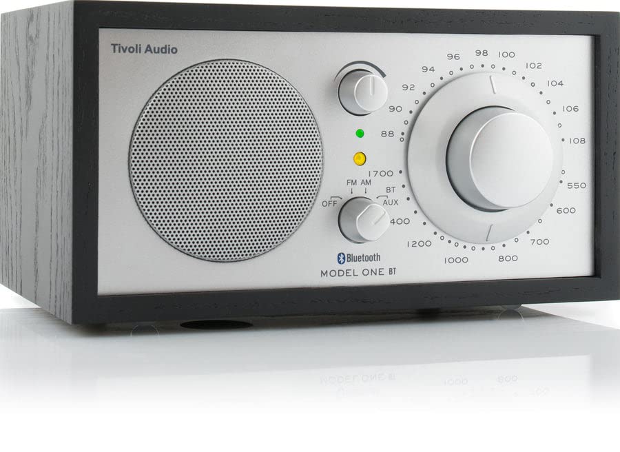 Tivoli Model One BT Radio tuning dial emphasizes strong signal pull-in.