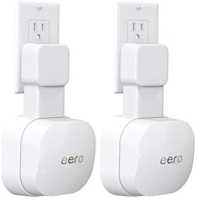 Tizomi eero 6 outlet wall mount two-pack secures router and hides cables