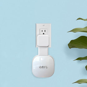 Tizomi eero wall mount back cable hide in a tidy setup.