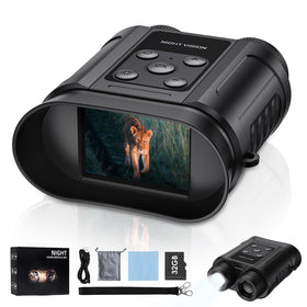 Tizycod compact night vision binoculars show a portable design for travel and outdoor adventures