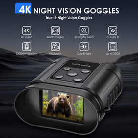Tizycod night vision binoculars with 8x digital zoom ideal for wildlife viewing