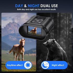 Tizycod binoculars offer 984 ft night vision for observing distant wildlife