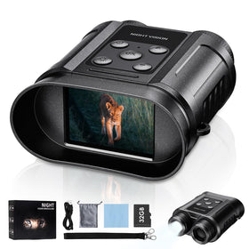 Tizycod night vision goggles offer a compact design ideal for backpacking and camping.