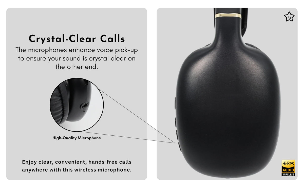 TJ ANC over-ear design reduces external noise intrusion