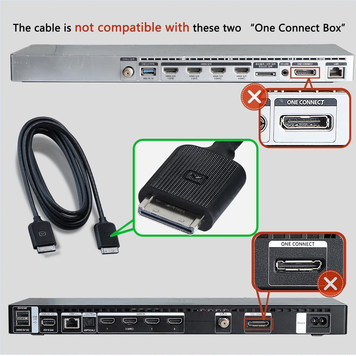 Tjweiqing packaging and label showing OEM-quality replacement cable