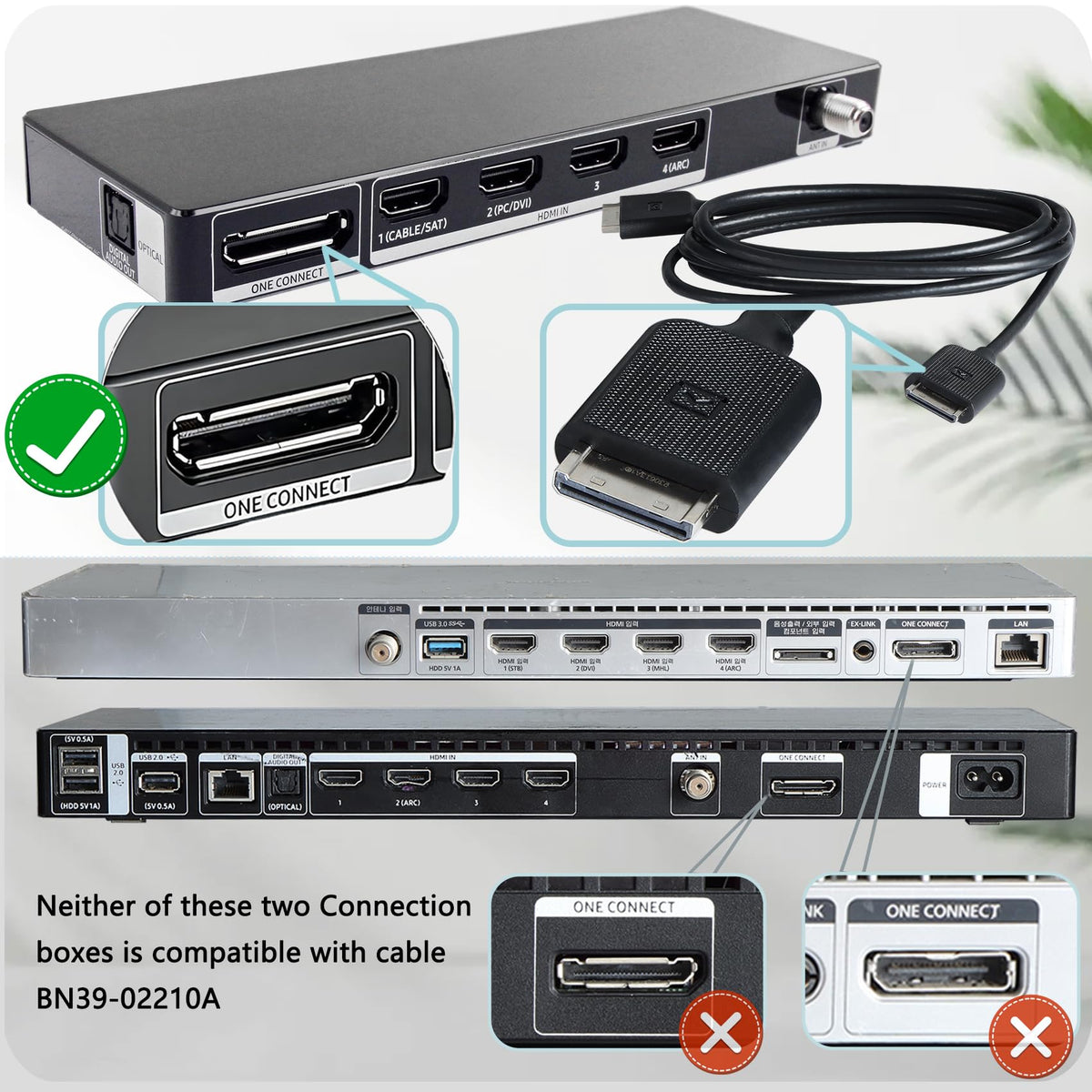 Tjweiqing cable beside ruler to show true 9.84ft length accuracy